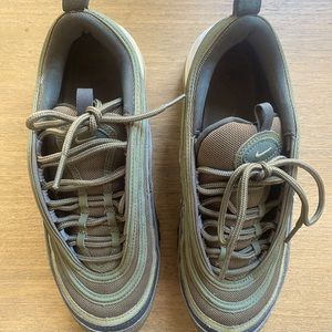 Nike air max 97 reports for duty with military influence.